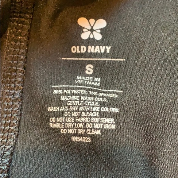 Old Navy high waist crop leggings split hem - Picture 4 of 4